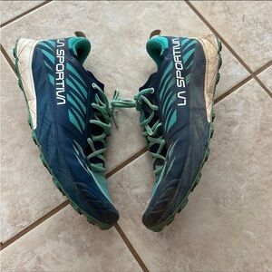 La Sportiva Kaptiva 41 9.5 Trail Running Hiking Shoe REI Opal Aqua